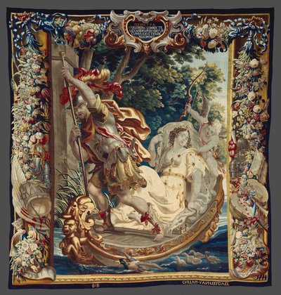 Kleopátra kérte, hogy fizessen adót Rómának a Caesar és Kleopátra történetéből alkotó: Justus van Egmont
