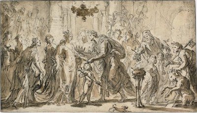 Zenobia és Odenatus házassága alkotó: Justus van Egmont