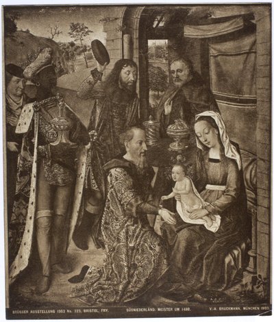 A bölcsek imádása alkotó: Justus van Gent