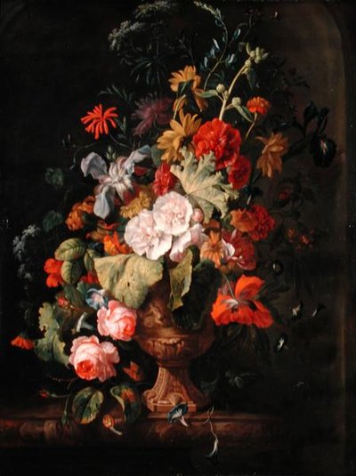 Virágváza (olaj, vászon) alkotó: Justus van Huysum