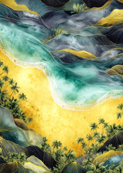 Golden Beach – Összefoglaló alkotó: Justyna Jaszke