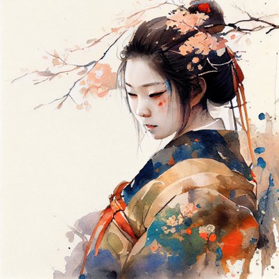 Japán virágok nyugalma alkotó: Justyna Jaszke