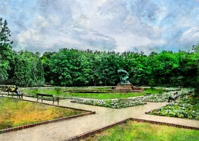A Békés Park szobor alkotó: Justyna Jaszke