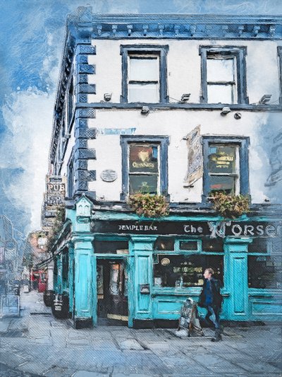 Temple Bar, Dublin alkotó: Justyna Jaszke