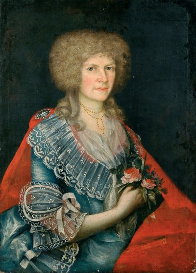 Faworski - Teresa Garbowska, született Krosnowska portréja 1789 alkotó: Jozef Faworski