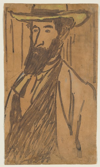 Aristide Maillol portréja, c. 1890. alkotó: József Rippl Rónai