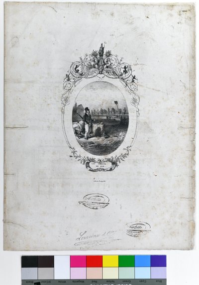 "Les Chemins de Fer", 1840 körül (litográfia, papír) alkotó: Kaeppelin et Compagnie
