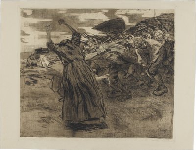 Parasztháború, 5. lap: Kitörés alkotó: Käthe Kollwitz