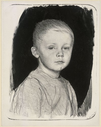 Hans Kollwitz portréja alkotó: Käthe Kollwitz