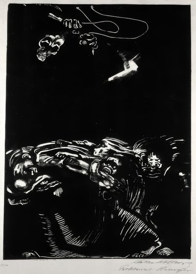 K.Kollwitz, Éhség alkotó: Käthe Kollwitz