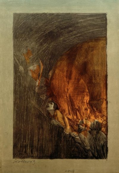 Käthe Kollwitz, fegyverboltozat alkotó: Käthe Kollwitz