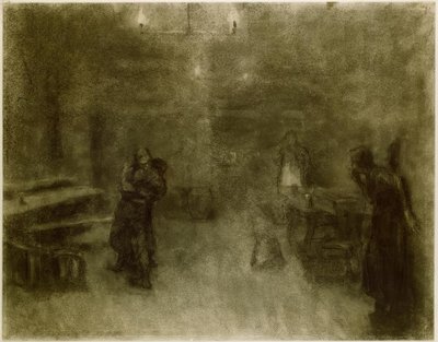 Käthe Kollwitz, jelenet a Germinalból alkotó: Käthe Kollwitz