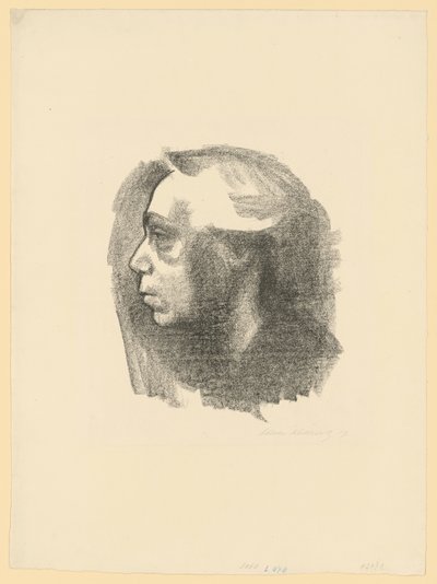 Önarckép (1. állapot) alkotó: Käthe Kollwitz