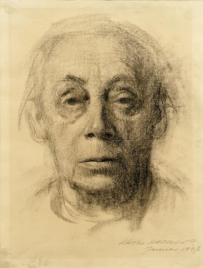 Önbecsülés és arc alkotó: Käthe Kollwitz