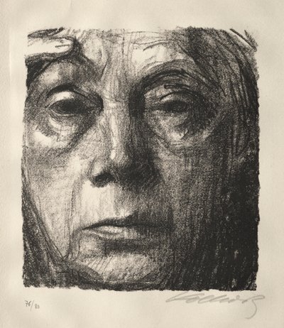 Önarckép alkotó: Käthe Kollwitz