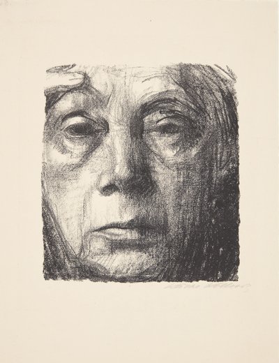 Önarckép alkotó: Käthe Kollwitz