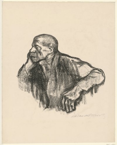 Ülő munkás alkotó: Käthe Kollwitz
