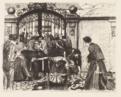 Támadás alkotó: Käthe Kollwitz