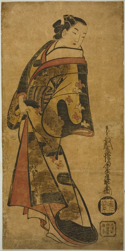 Álló udvarhölgy alkotó: Kaigetsudō Dohan