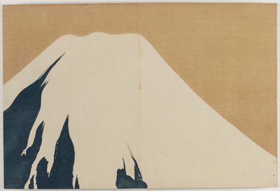 Száz világ virágai (Momoyogusa): Fuji-hegy (Fuji) alkotó: Kamisaka Sekka