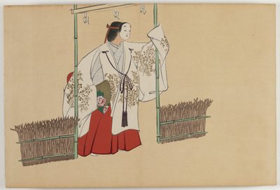 Száz világ virágai (Momoyogusa): Nonomiya (Nonomiya) alkotó: Kamisaka Sekka