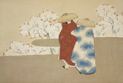 A hanami-szezon a Momoyogusa-ból alkotó: Kamisaka Sekka