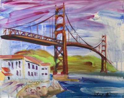 San Francisco Golden Gate alkotó: Kanat Ibragimov