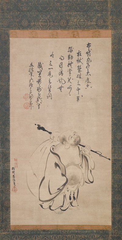 Hotei, 1616. alkotó: Kano Takanobu