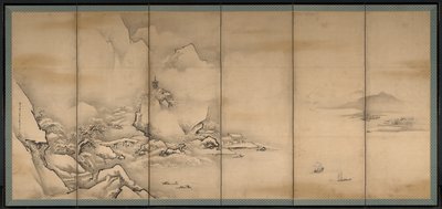 A négy évszak, 1668. alkotó: Kanō Tan’yū