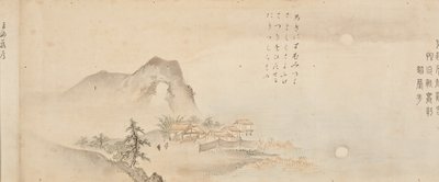 Nyolc kilátás a Xiao és Xiang folyóra, 1675. alkotó: Kano Toun