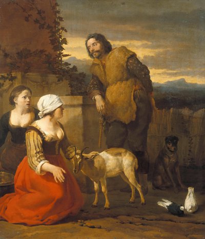 A beteg kecske alkotó: Karel Dujardin