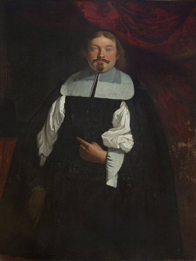 Humprecht Jan Czernin chudenicei gróf portréja (1628-1682) - Karel Skreta (1610-1674). Olajfestmény alkotó: Karel Škréta