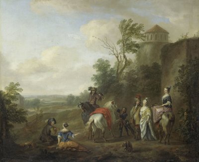 Egy vadásztársaság alkotó: Karel van Falens