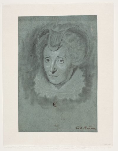 Hölgy portréja. Louise de Coligny. alkotó: Karel van III Mander