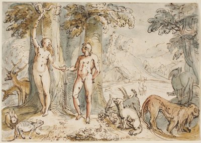 Az ember bukása alkotó: Karel van Mander I