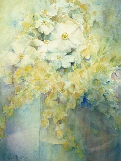 Anemone Japonica - Fehér királynő és Molu alkotó: Karen Armitage
