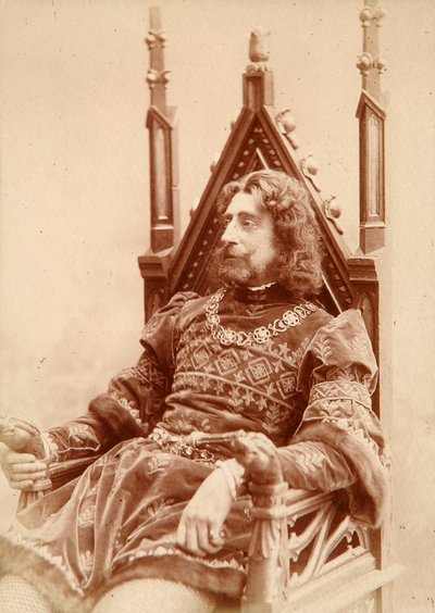 Konstantin Konstantin oroszországi nagyherceg, mint Hamlet, 1900 alkotó: Karl August Fischer