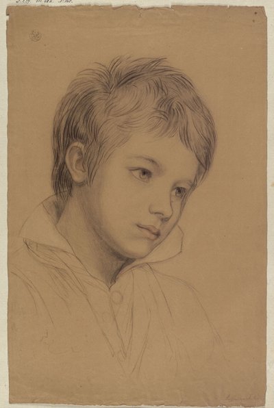 Egy fiú portréja alkotó: Karl Friedrich Schinkel