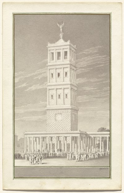 Egy berlini székesegyház kampóniája alkotó: Karl Friedrich Schinkel