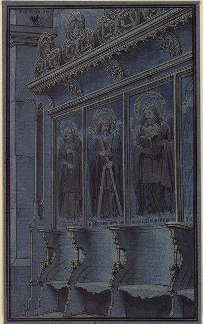 Kóruspadok alkotó: Karl Friedrich Schinkel
