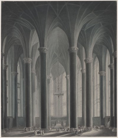 Egy fejedelem rezidenciája. Belső nézet alkotó: Karl Friedrich Schinkel