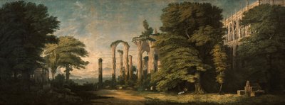 Gótikus kolostorrom és facsoportok alkotó: Karl Friedrich Schinkel