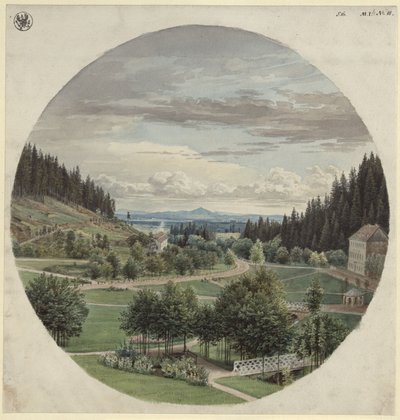Séta Marienbadban alkotó: Karl Friedrich Schinkel