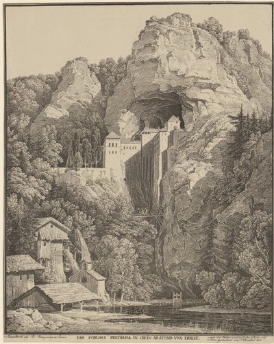 Prediama-kastély alkotó: Karl Friedrich Schinkel