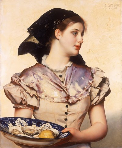 Az osztriga lány alkotó: Karl Gussow