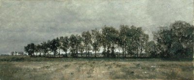 A fa szélén (olaj, vászon) alkotó: Karl Heffner