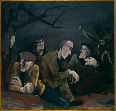 munkanélküliek alkotó: Karl Hofer