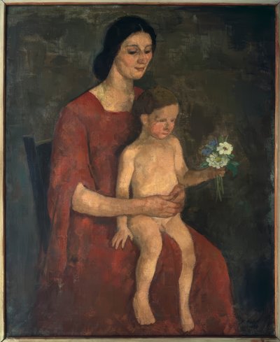 Thilde Hofer és Carlino alkotó: Karl Hofer