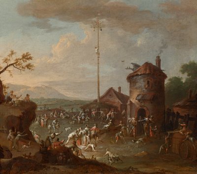 templomi vásár alkotó: Karl Josef Aigen