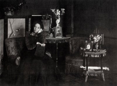 Vera Fjodorovna Komissarzhevskaya, orosz színésznő, 1900 alkotó: Karl Karlovich Bulla